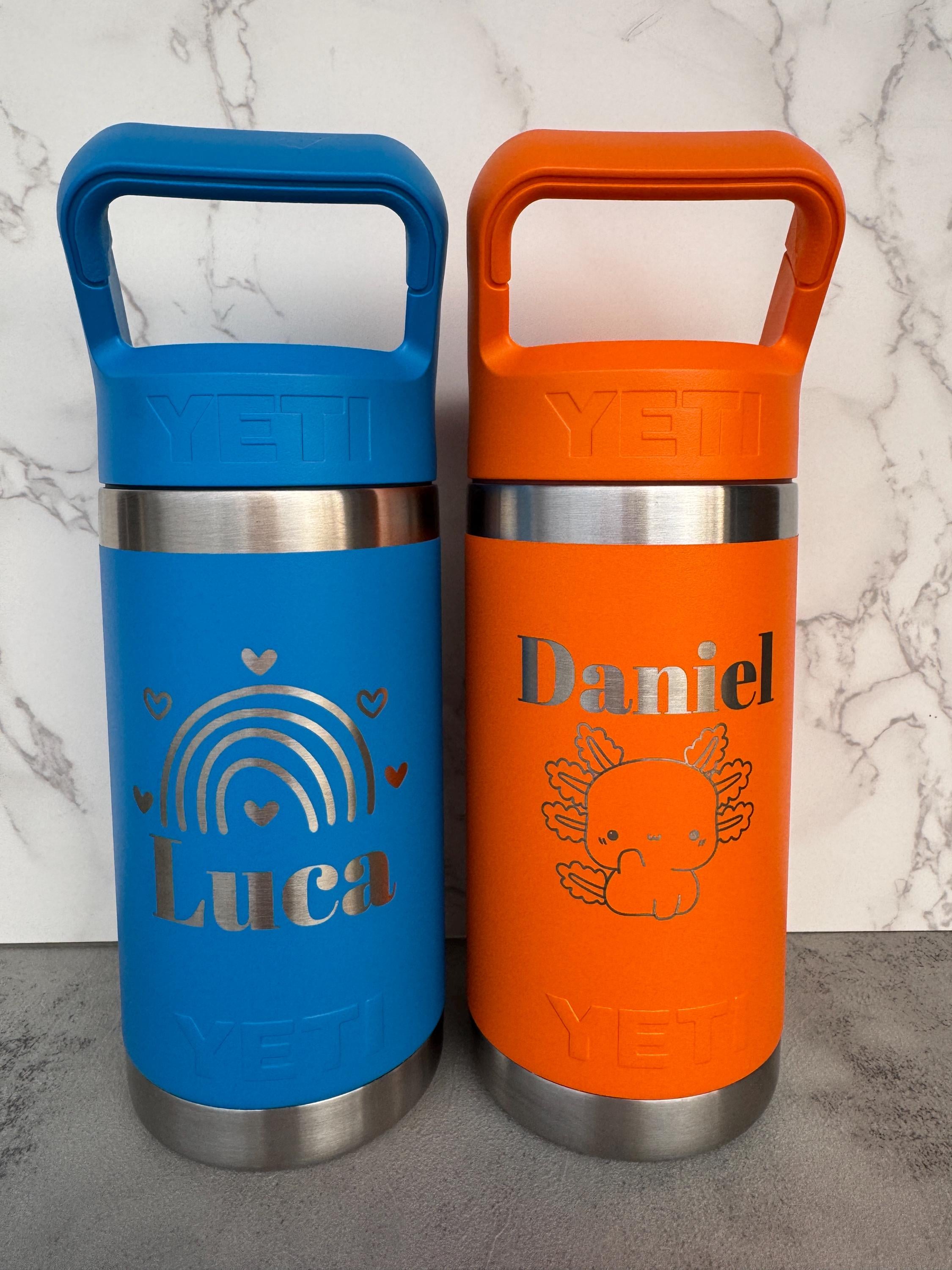 Custom Engraved Yeti Kids Tumbler, Personalized 12oz/18oz Rambler Jr - Etsy