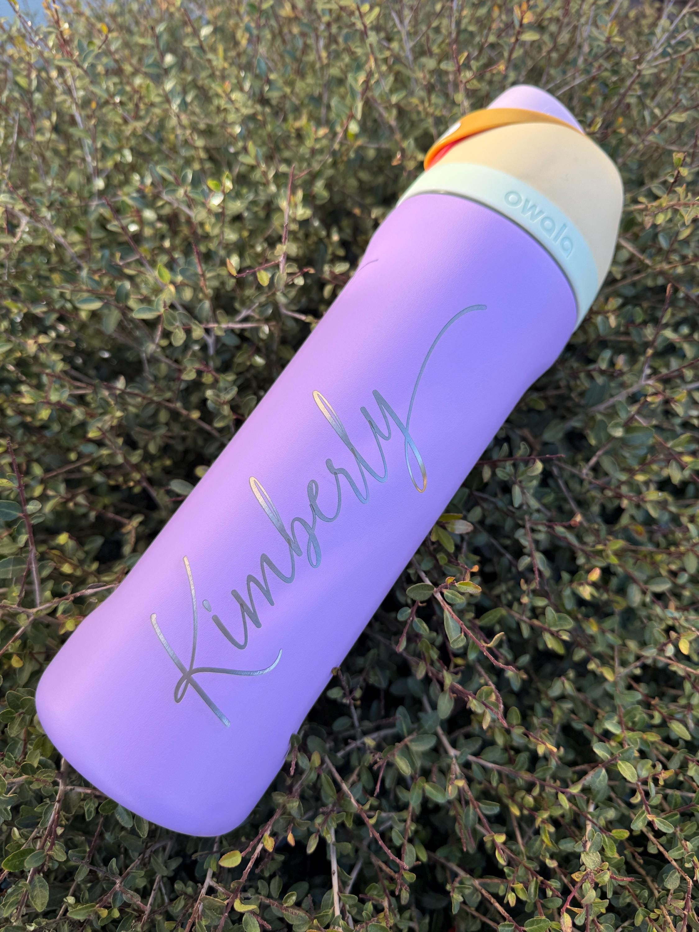 Personalized Owala Freesip 24oz Bottle Custom Engraved Water Bottle ...