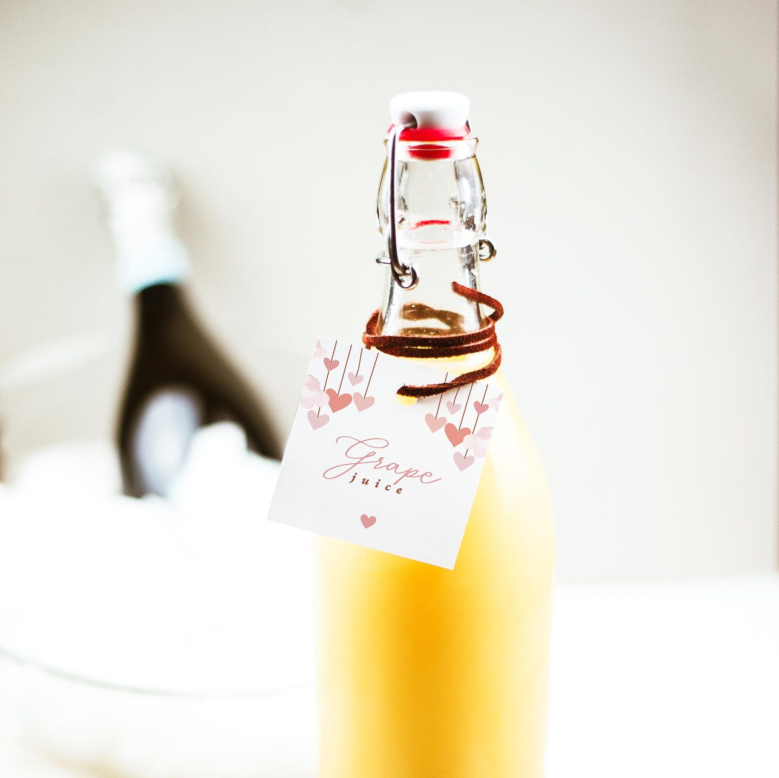 Baby Shower Momosa Bar Juice Tags, Printable Valentine Juice Label Tags ...