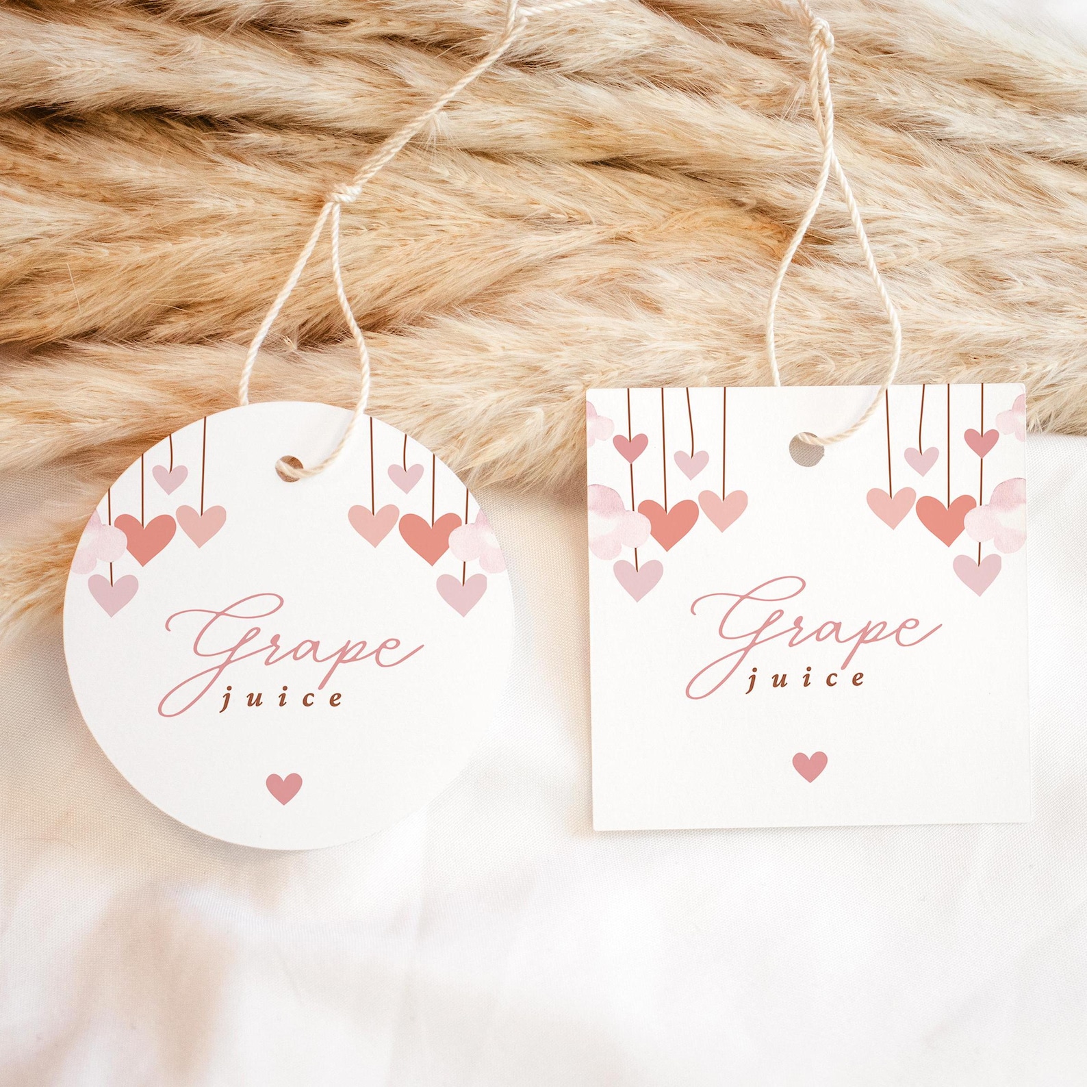 Baby Shower Momosa Bar Juice Tags, Printable Valentine Juice Label Tags ...