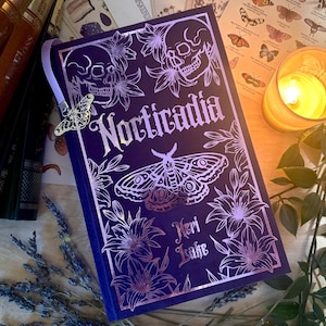 Nocticadia by Keri Lake Rebind | Handmade Special Edition Book | Collector Copy | Dark Academia Romantic Fantasy