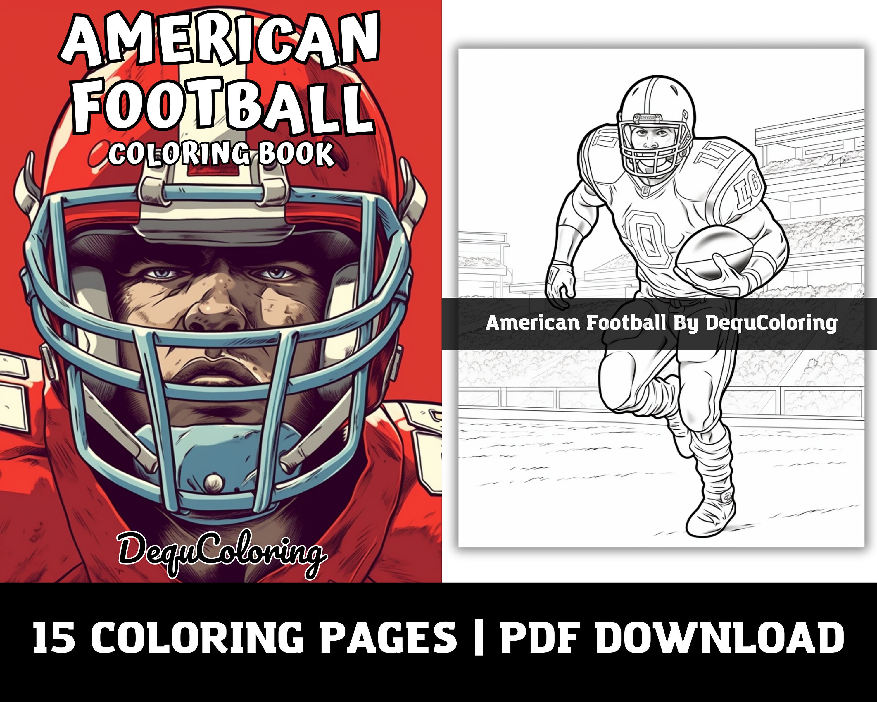Nfl Football Coloring Pages Helmets - Il Fullxfull.4966941866 R0qv 