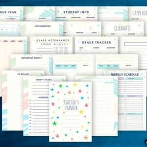Digitale docentenplanner, pdf en Good Notes Academic, Homeschool and College Organizer voor iPad