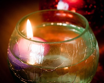 Romantic Floating Candles: Unscented Wax Candles for Events