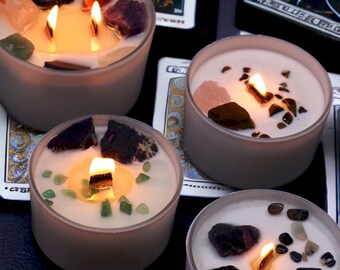 Chakra Crystal Candles: Illuminate Your Inner Balance