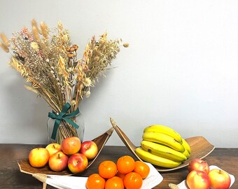 Coconut Leaf Fruit Bowl Sets