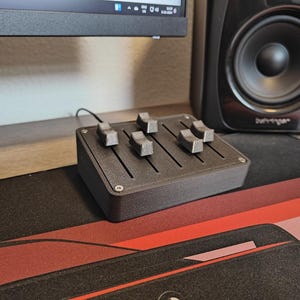 Five-channel MIDI mixer