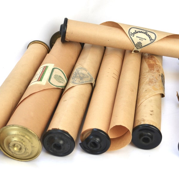 Pick Your Amount Piano Rolls - Full Roll w/ Box - Pick Your Songs - Crafter Quality - Vintage Piano Rolls