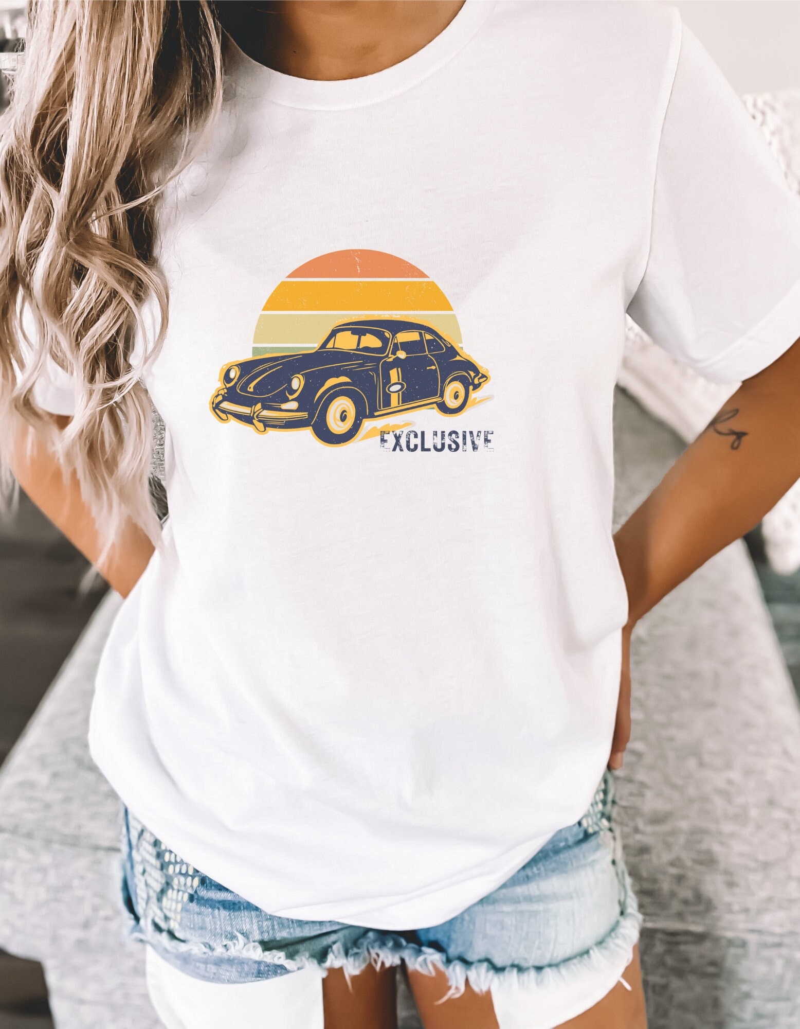 Vintage Porsche T Shirt, Vintage Car Shirt, Classic Car Shirt, Classic