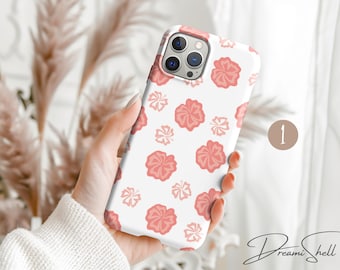 Hibiscus Floral iPhone Case | Tropical MagSafe Magnetic Cover