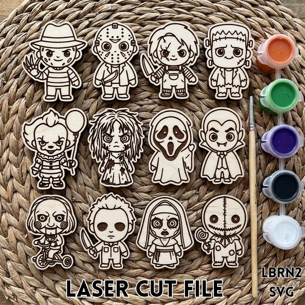 Terrifier Laser Svg - Etsy