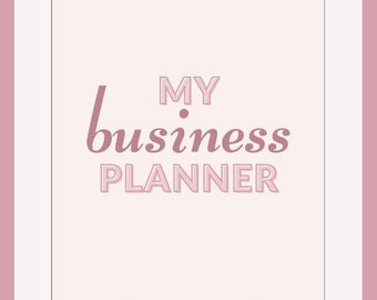 SYNT Digital Planner for Small Business, Business Organizer, Productivity Tool, Printable Planner, Digital Business Planner