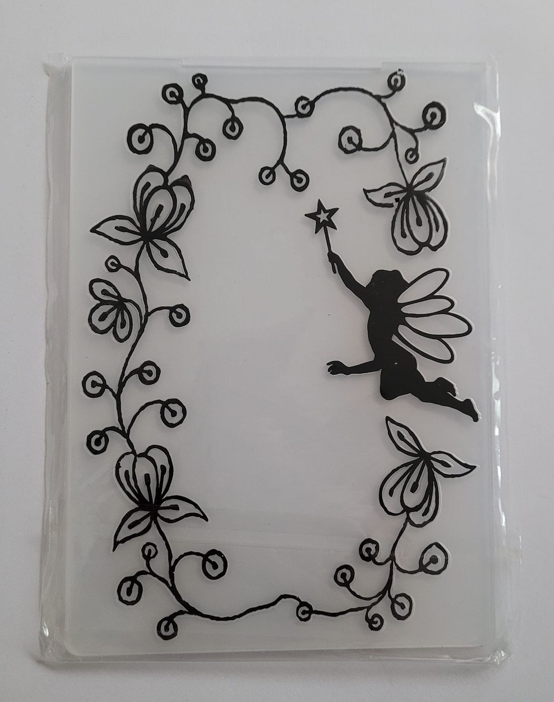 Fairy Embossing Folder Card Making Scrapbooking Crafts Embellishment ...