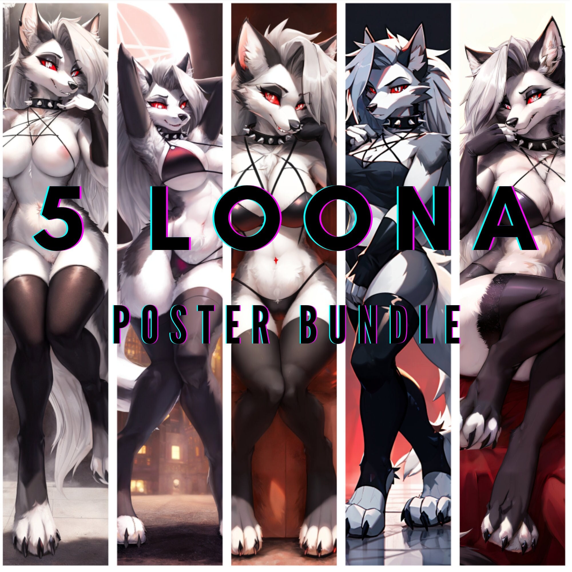 Loona Artwork, Loona Posters, Furry Posters, Furry Package, Furry Painting,  Furry Drawing, Furry, Loona Furry, Loona Nsfw, Mature Artwork - Etsy Denmark
