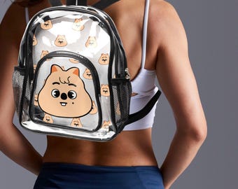 Han Skzoo Clear Stadium K-Pop Backpack | Stray Kids Stay | HAN QUOKKA