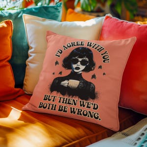 Lustiges sarkastisches PNG JPG Vintage Retro 60er Jahre Cooles Mod Chick Design für T-Shirts, Tassen & Taschen