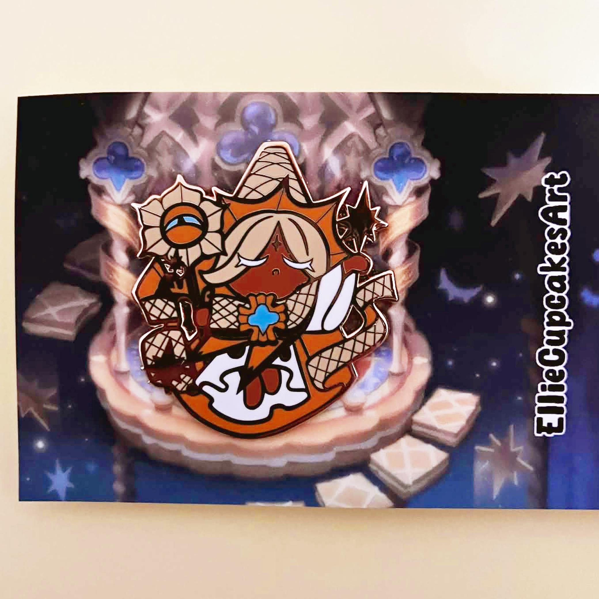 Cookie Run Kingdom Enamel Pins Enamel Pin 2.5" || 6cm Pure Vanilla ...