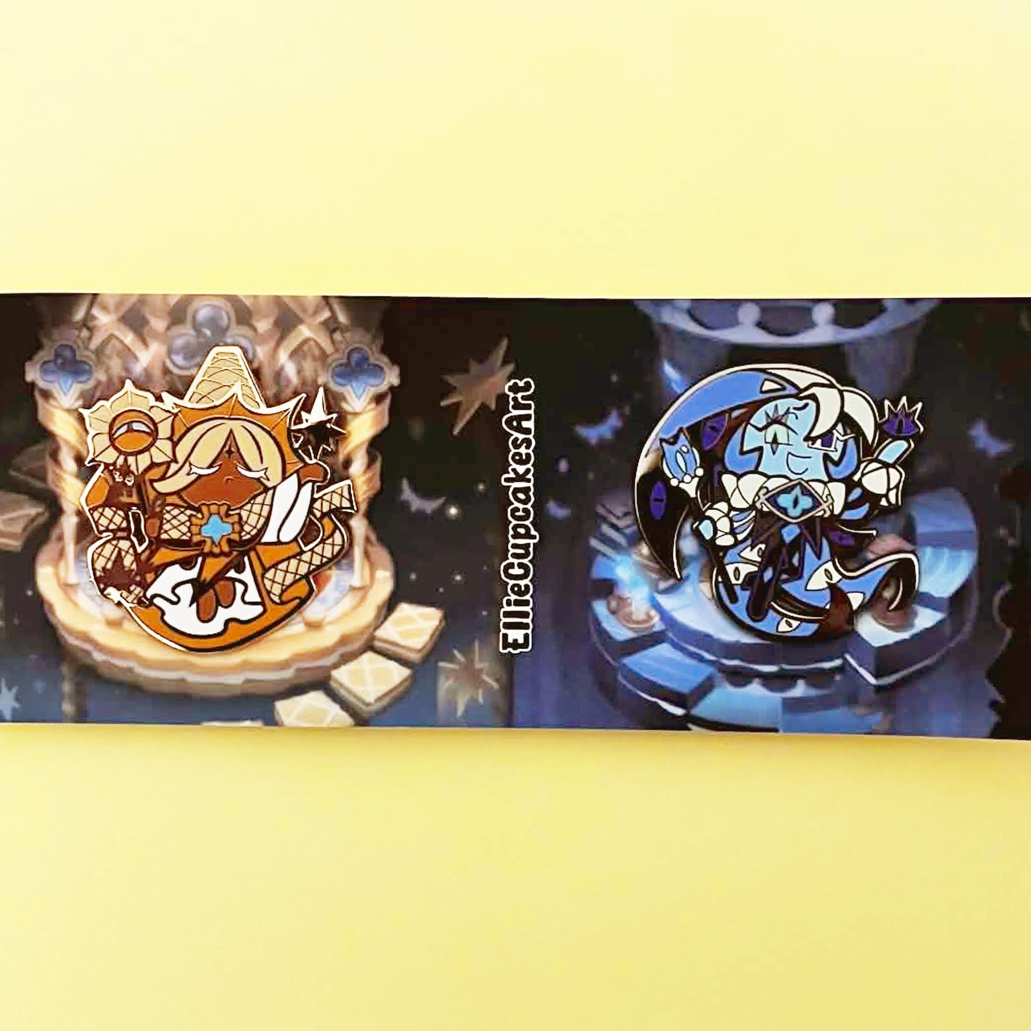 Cookie Run Kingdom Enamel Pins Enamel Pin 2.5" || 6cm Pure Vanilla ...