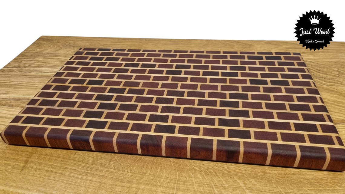 End Grain Brick Cutting Board End Grain Cutting Board Chopping Board