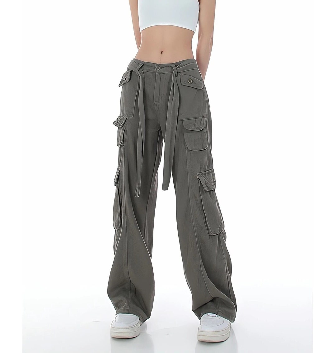 Y2K Cargo Pants Womenbaggy Cargo Pantsy2k Pantsstreetwear - Etsy