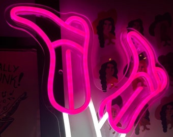Custom Western Cow Girl Boots Neon Sign| Wild West Home Decor| Cowgirl Boots Neon Sign| Howdy Neon Sign Cowgirl Room Decor