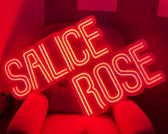 Youtube Name Tag Neon sign |  Youtube Custom LED Sign | Gaming Decor | Gamer Tag Neon Light | Custom Youtuber Neon Sign