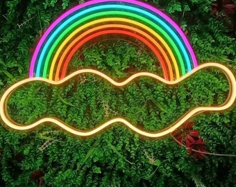 Lgbtqia Pride Month Rainbow Neon Sign | Coming Out Led Neon Light  | LGBT LED Neon Led Sign  | LGBT Coming Out Home decor Neon Sign