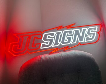 Business. LED Logo Neon Sign LED Neon Light | Personalized Company and Shop Neon Sign | Acrylic Logo Sign | Led Logo Sign | Business Sign