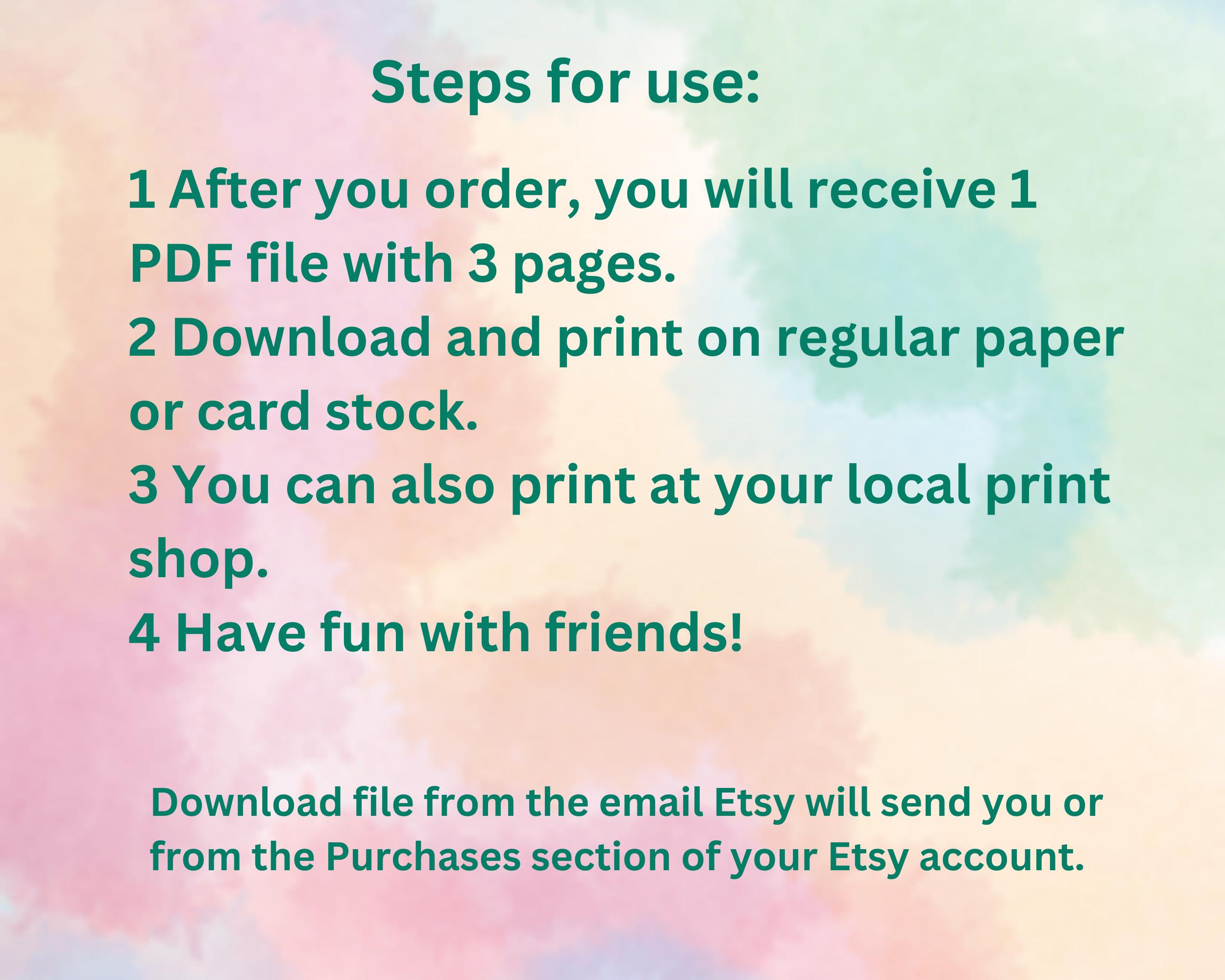 Playdate Invitation Cards, Kids Calling Cards, Kids Business Cards ...