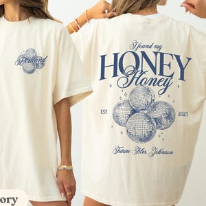 She Found Her Honey Bachelorette Shirts, Last Disco Bach Party Merch, Disco Bride Comfort Colors Bach, Dancing Queen Tee, Bridal Shower Gift