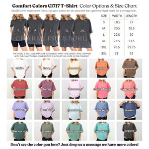 a women's t - shirt with different colors and sizes