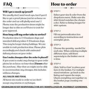a paper with instructions on how to order