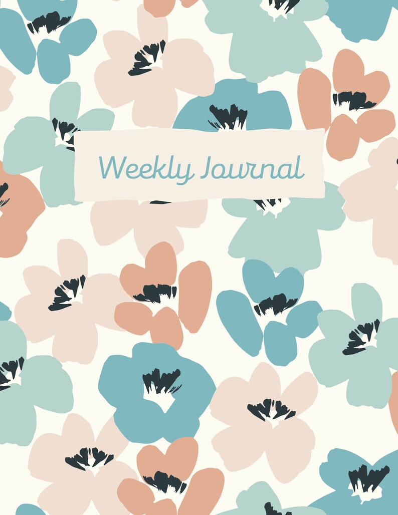 Weekly Planner Printable | Self Care | Self Love | Mindfulness ...