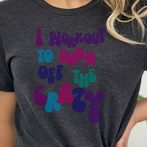 Grey Funny Fitness Shirt For Women, pump cover, Funny Running Shirt, Women gym shirt, Workout Gift, Gift for Gym Lover,Workout shirt Saying
