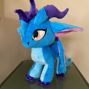 Bad Dragon Fan Art Handmade Plushie Stuffed Animal Dragon