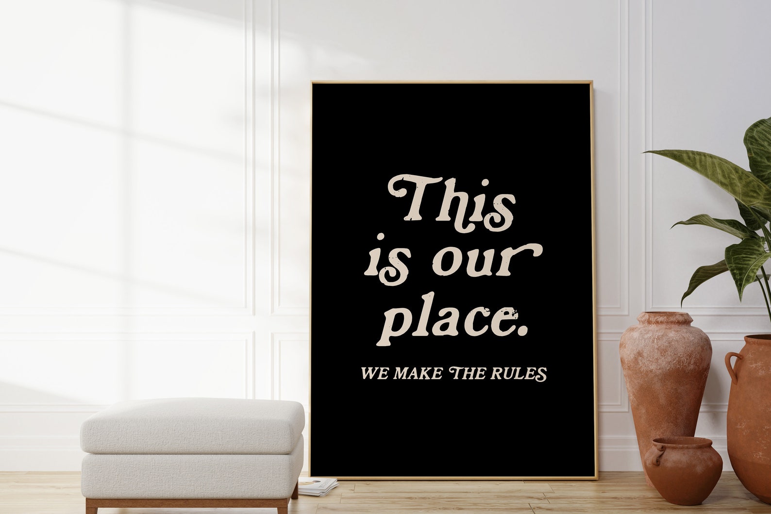 This is Our Place We Make the Rules Poster, Taylor Swift Printable Wall