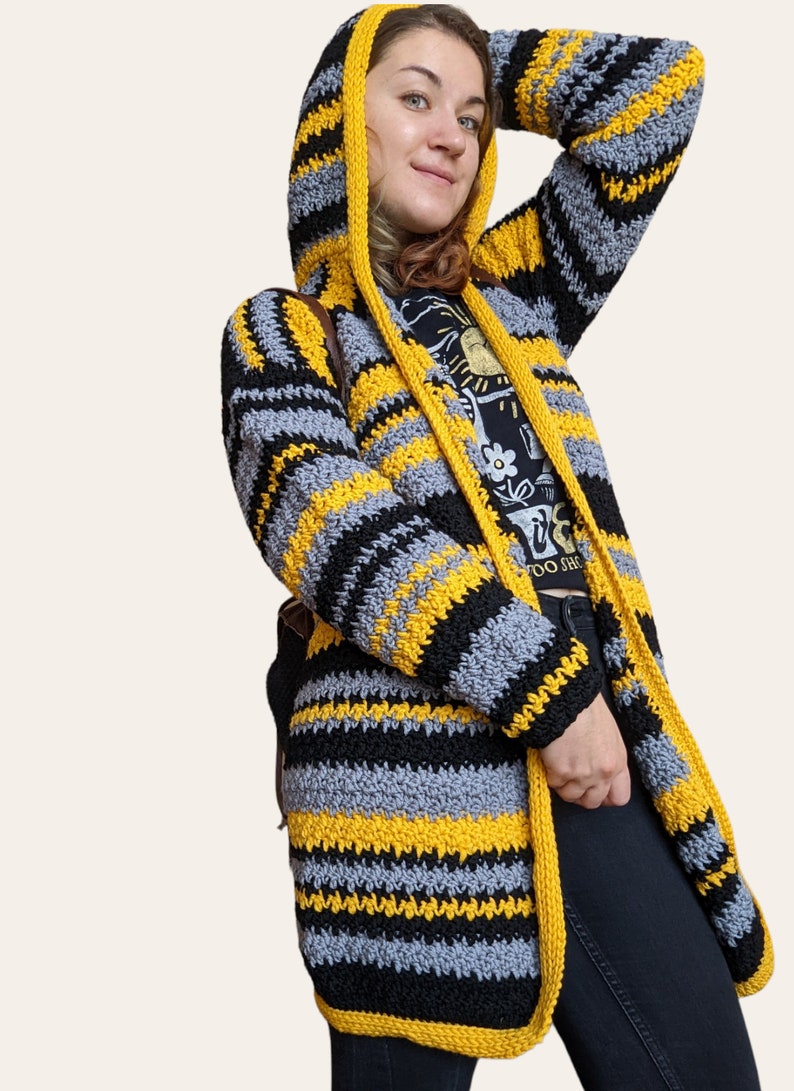 The Sorting Coat written crochet pattern, pdf PATTERN wizard image 6