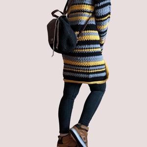 The Sorting Coat written crochet pattern, pdf PATTERN wizard image 4