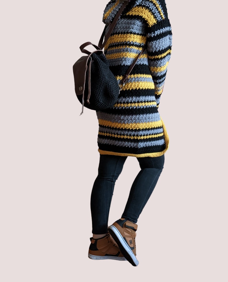 The Sorting Coat written crochet pattern, pdf PATTERN wizard image 4