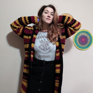 The Sorting Coat written crochet pattern, pdf PATTERN wizard image 8