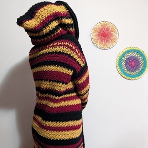 The Sorting Coat written crochet pattern, pdf PATTERN wizard image 7