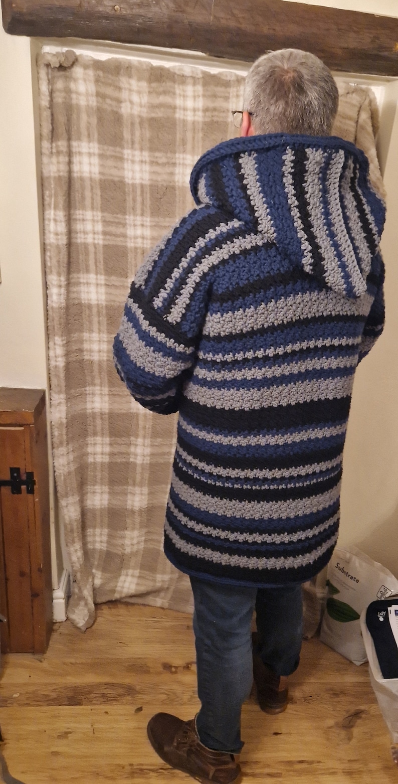The Sorting Coat written crochet pattern, pdf PATTERN wizard image 3