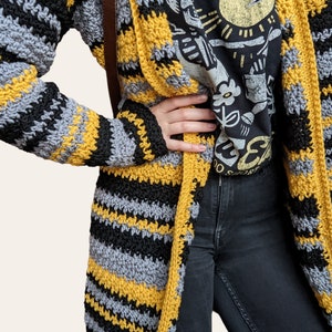 The Sorting Coat written crochet pattern, pdf PATTERN wizard image 5
