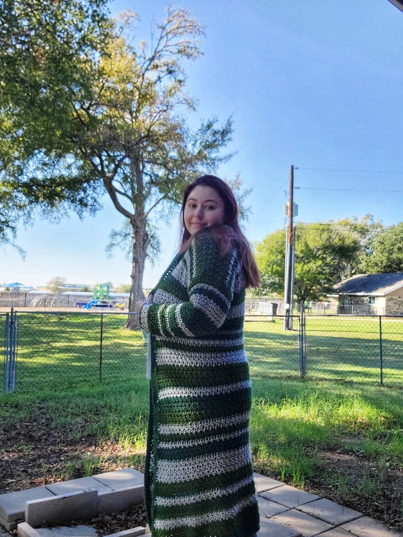 The Sorting Coat written crochet pattern, pdf PATTERN wizard image 2