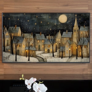 Samsung frame tv art, Nostalgia Vintage Christmas Art Digital Art, Art for Frame TV, Holiday Decor, Holiday Art, Holiday decor