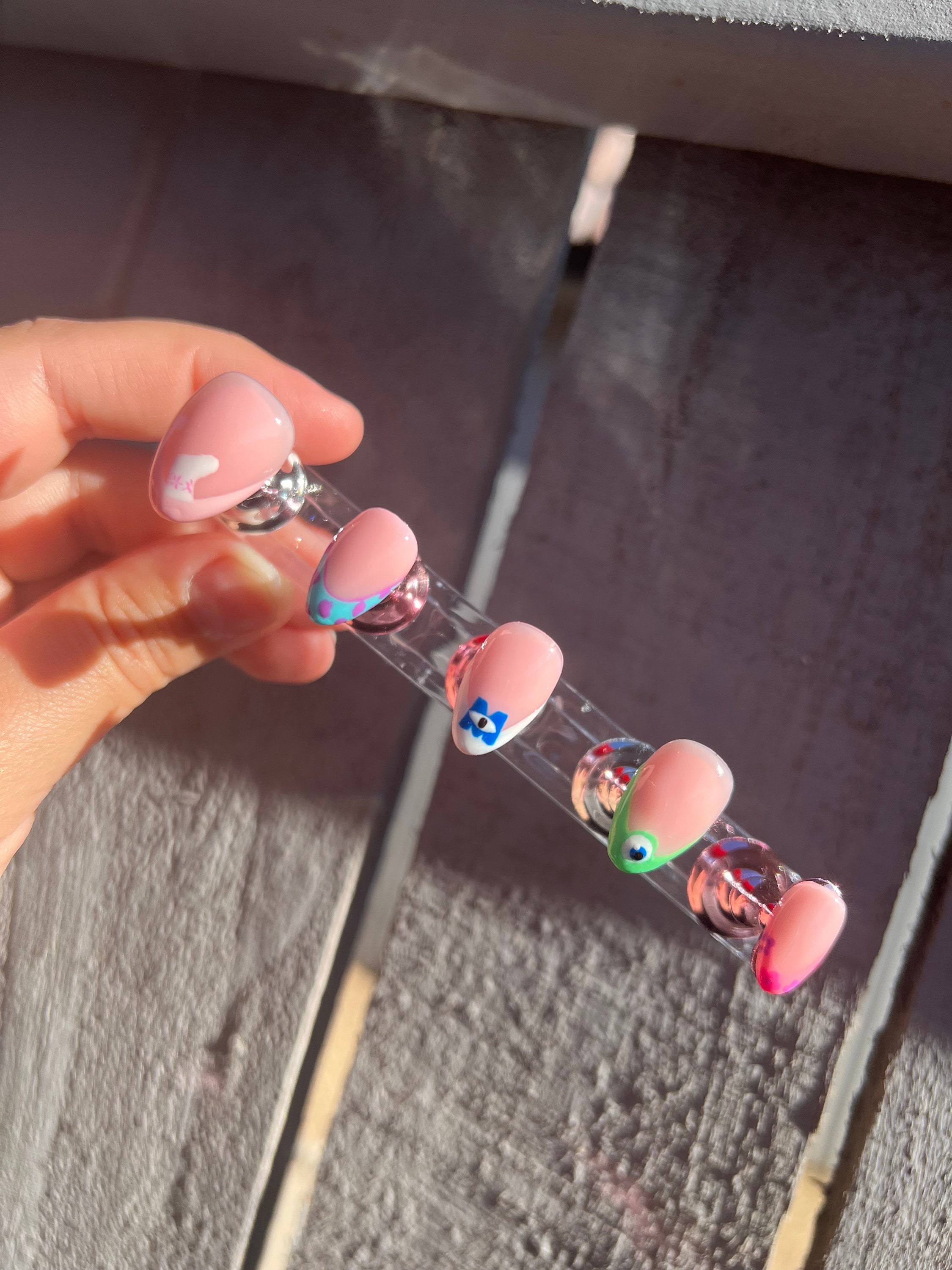 Disney Pixar press on nails