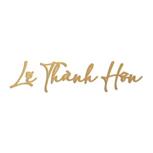 Lễ Thành Hôn Modern Vietnamese Wedding Ceremony Sign (D1)  | Tea Ceremonies, Party Decor
