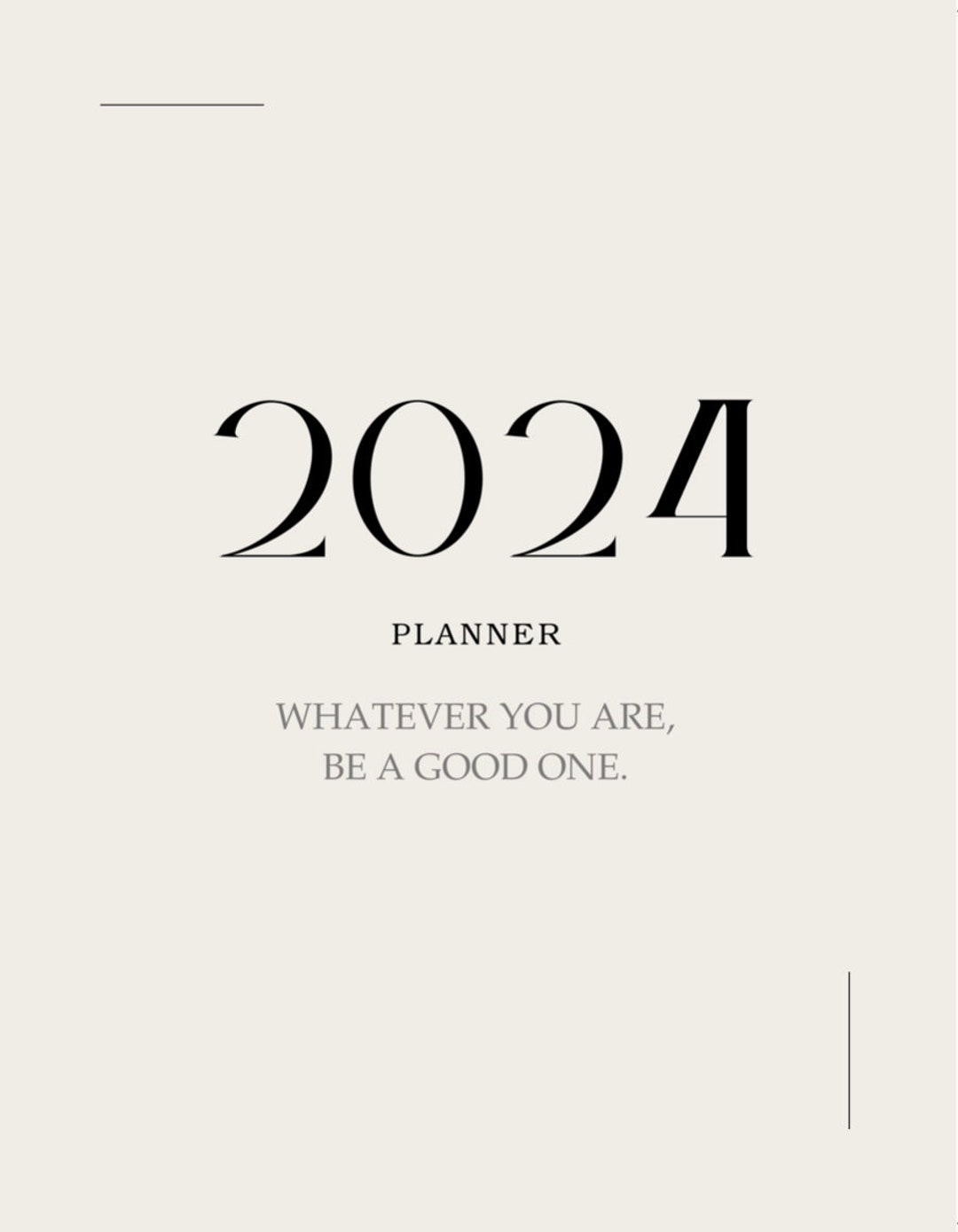 2024 Planner Digital Download 1 PDF File Etsy