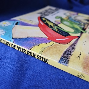 Valley of The Far Side, Vintage Paperback Comic Book. Printed 1986, The Far Side, Gary Larson.