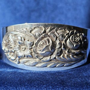 S. Kirk & Son Genuine Solid Sterling Silver Cuff Bracelet
